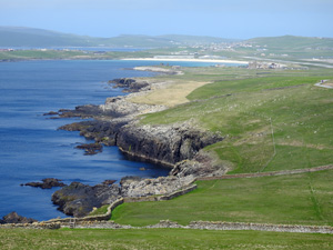 View north from Sumburgh Head