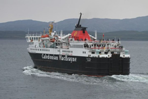 Ferry leaving Oban