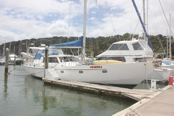 Chimera our vessel for the Bay of Islands pelagic