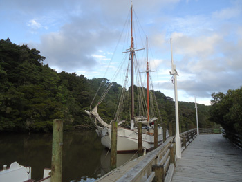 Riverside quay at Warkworth