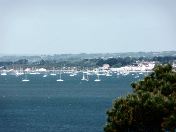 Poole Harbour from Brownsea Island