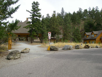 Knox Mountain facilities and Ranger's accommodation