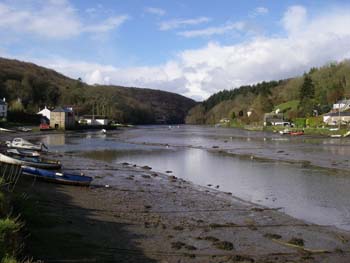 Lerryn from the car park