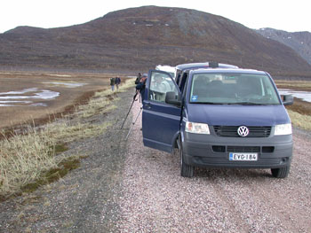 Watching Long-tailed Skua at Tanamunningen Nature Reserve 