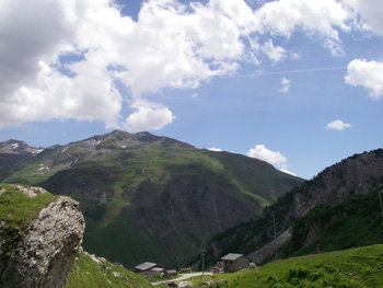 View from summit at Cormet de Roseland