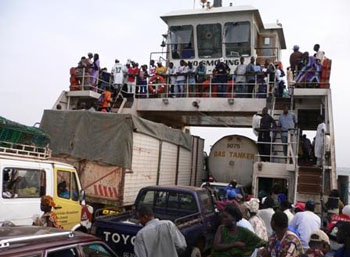 Banjul to Barra Ferry