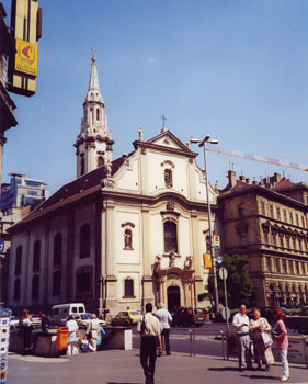 Budapest street scene