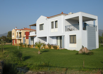 Our room and balcony at the Aeolian Gaea