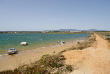 High tide at Alvor