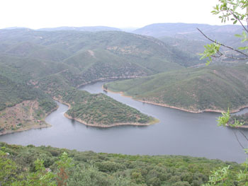 View from Monfrague Castle