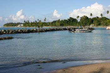 Pigeon Point from Coco Reef Resort